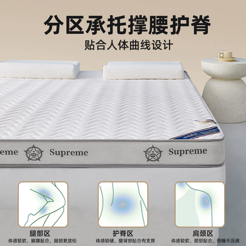 Thickened Latex Mattress Topper, Foldable Memory Cotton, 5cm or 9cm, Multiple Sizes