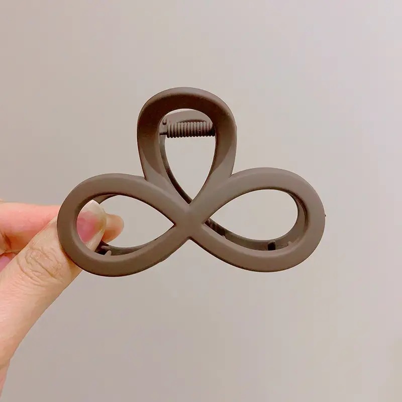 8.5cm 소형 8자형 그리퍼 커피색
