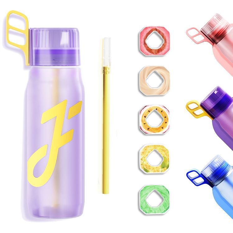 Joyfit Scented Straw Water Bottles Large Capacity Fun Playful Design For Men And Women Ideal For Home Garden Kitchen Dining_voghion.com