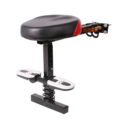 with Full Surround Cushion, Child seat shed - red-single-seat-foot-pedal-other