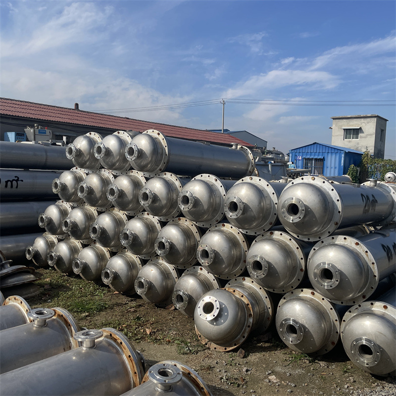 销售二手冷凝器 列管式真空冷凝设备 不锈钢化工换热设备