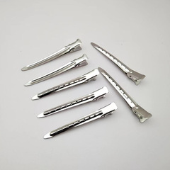 Photo studio makeup artist hair styling hair clip large duckbill clip hand push corrugated clip partition positioning clip