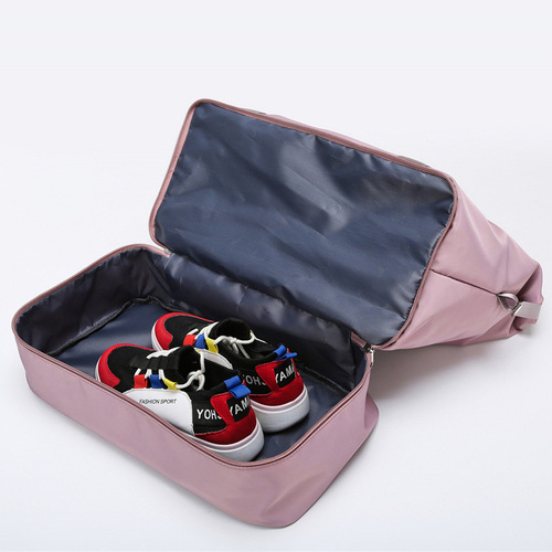 Travel bag for women, short trips, hand-held, lightweight, antenatal bag, can be placed on top of a pull-along suitcase, large-capacity luggage storage bag