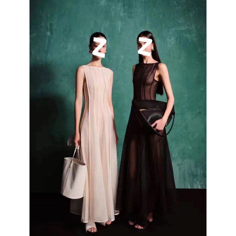 2026 Vietnam Niche Spring-Summer Women's New Design Lightweight Sleeveless Long Dress 2026 Vietnam Niche Spring-Summer Women's New Design Lightweight Sleeveless Long Dress