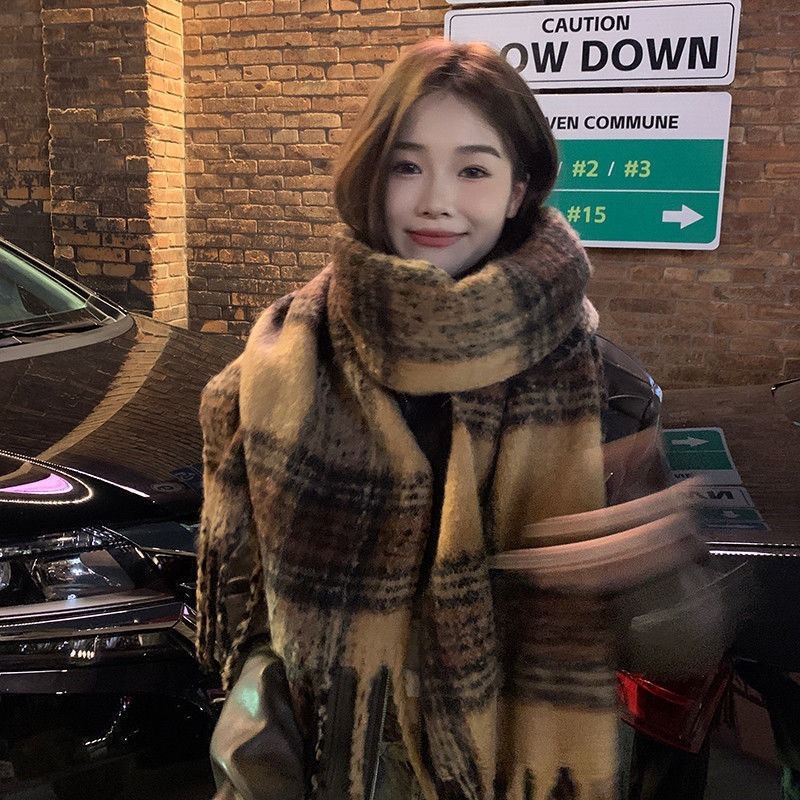 韓国の美ラードのマフラーは秋冬の新型の高級感があります。|undefined