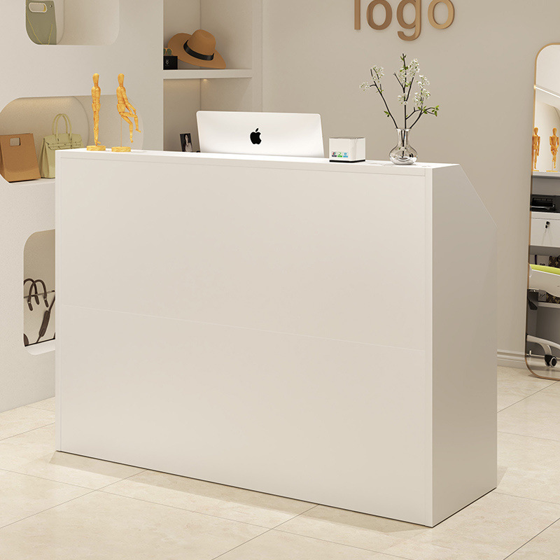 Bar de moda, cajero moderno simple, recepción, tienda de ropa, supermercado, pequeña tienda de ropa de mujer, mostrador de recepción, distribución de ropa
