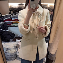 2025冬季新款加厚小个子巨好看短款超好看呢子大衣女毛呢外套