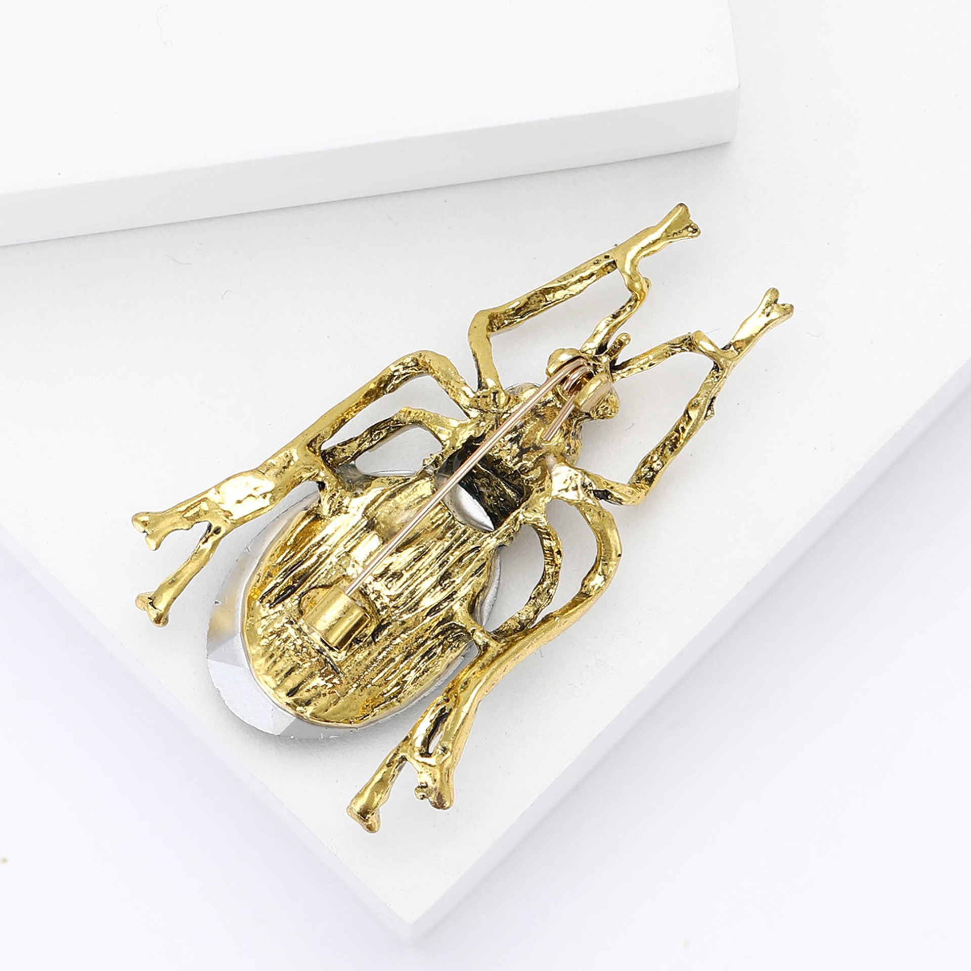 Retro, Lady Style Retro Lady Pin Insect Alloy Unisex Corsage Brooches