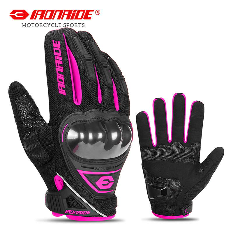 Guantes de motocicleta masculinos de carcasa dura guantes táctiles de pantalla táctil de montar al aire libre guantes tácticos de protección a prueba de caídas