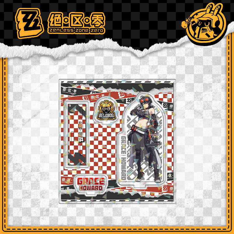 Acrylic stand custom MJ peripheral combination glass laser three-insert stand