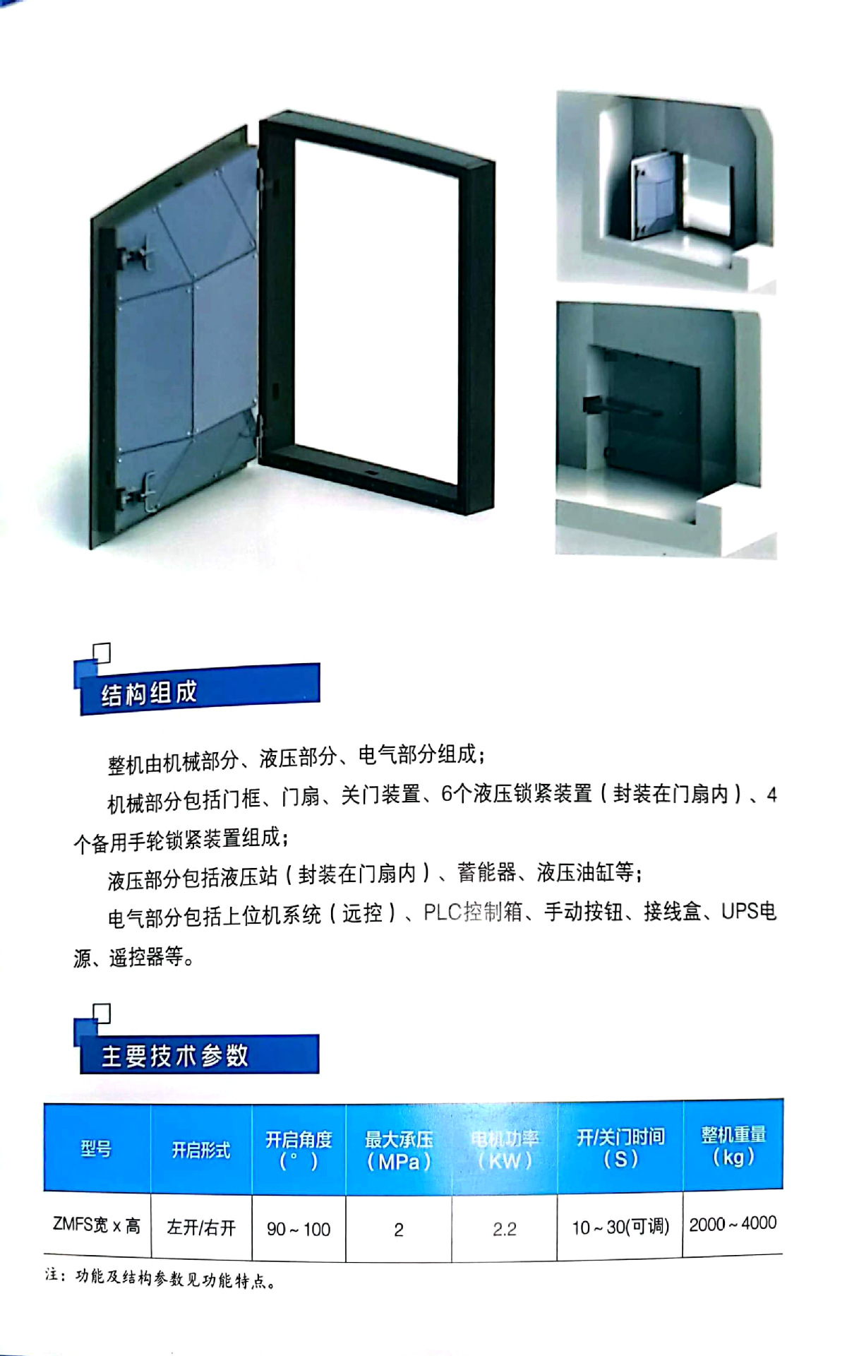 智能防水密闭门 (2)