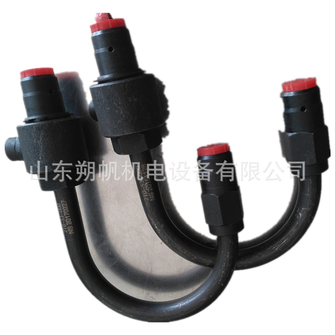 供应淄博淄柴6210船用柴油机高压油管总成210-H53-000