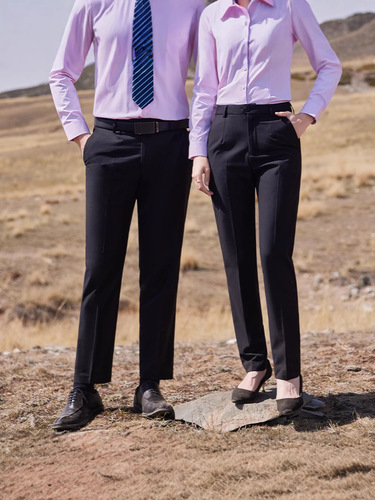 Men's Regular Fit Tailored Suit Pants Spring and Autumn Business Men's Pants Set Professional Suit Style New Straight Leg