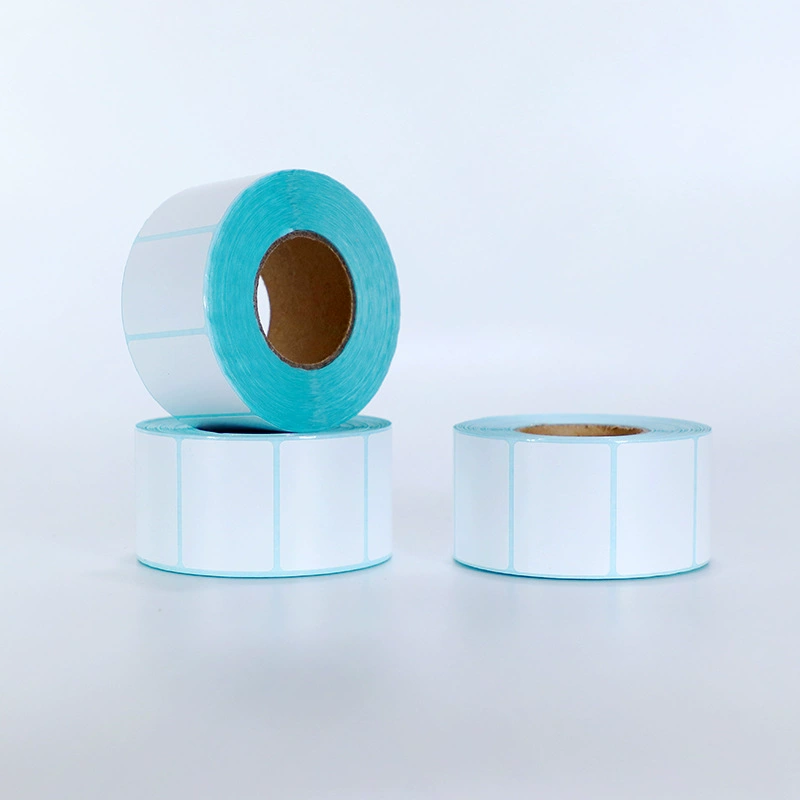Self-adhesive sticker three-proof thermal label paper 40x30x800 barcode printing paper waterproof, oil-proof and scratch-proof
