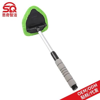 Cross-Border Labeling of Car Car cleaning tools - 1-b-type-eva-pentagonal-plastic-piece-1-green-cloth-cover