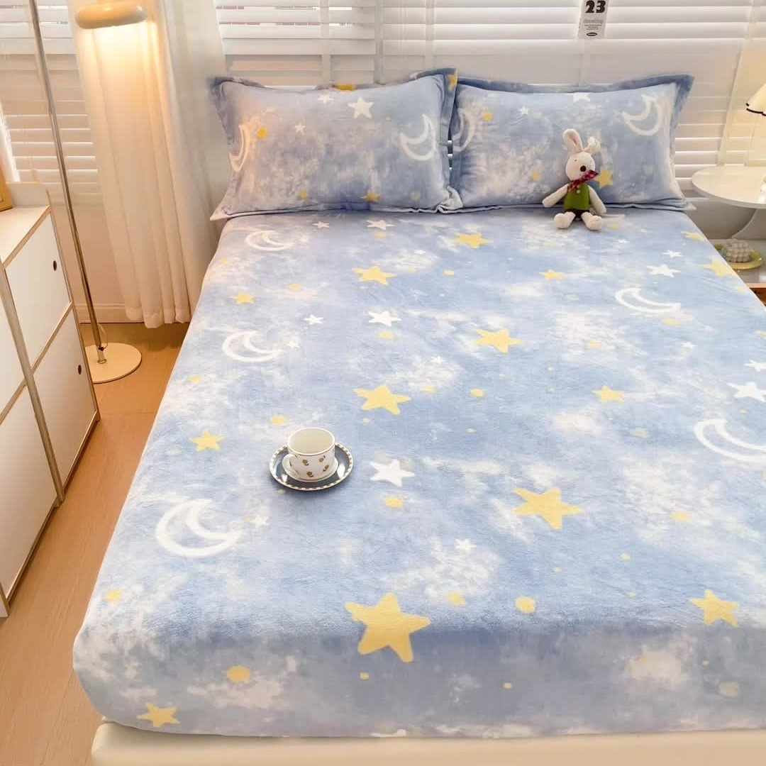 2025 Non-Slip Fitted Sheet Single Piece Bed Cover Simmons Household Elastic All-Inclusive Bed Cover Autumn Winter Spring
