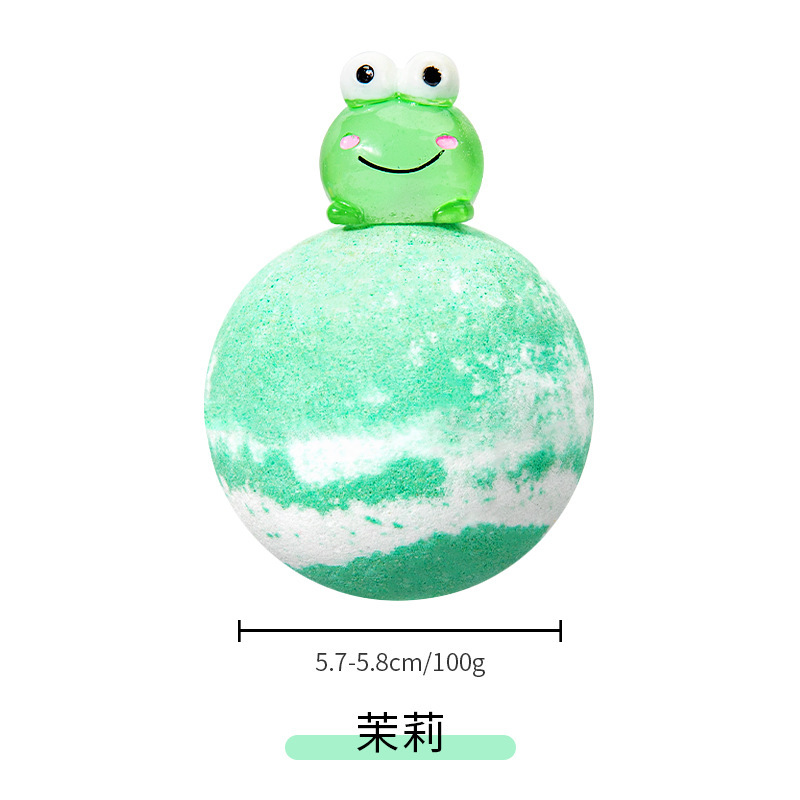 クロスボーダーのクリスマスの種類の発光のおもちゃのお風呂の塩のボールは皮膚を潤します。|undefined