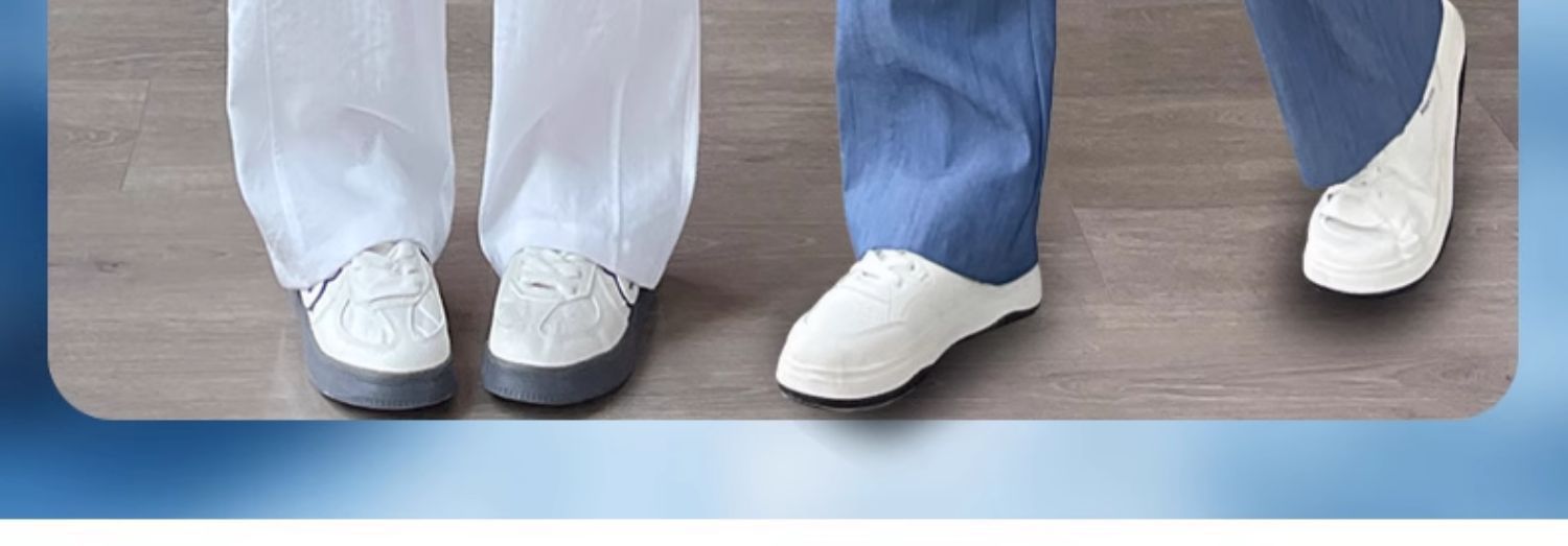 Quần culottes nữ ống rộng cạp cao chất liệu mềm mỏng mùa hè — màu xanh nhạt chi tiết 2