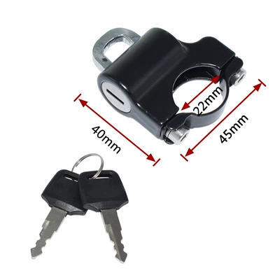 Motorcycle Lock aluminum alloy bicycle battery car