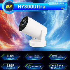 HY300ultra投影仪跨境新款带独立音响独立喇叭便携式高清4K投影机