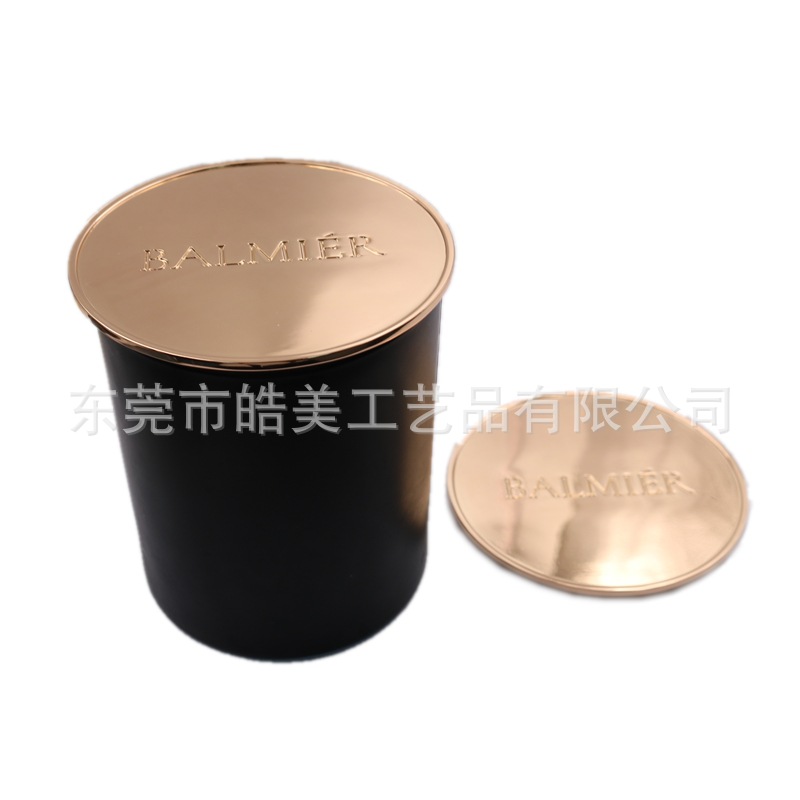锌合金蜡烛盖金属盖子批发锌合金盖子订购金属盖子90mm