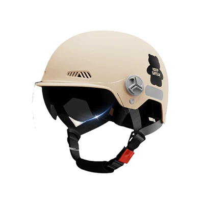 Motosiklet kaskı (dəbilqə) – sun protection half-face helmets for electric