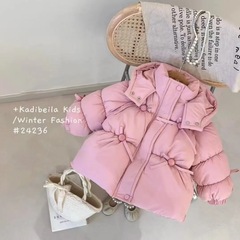 儿童棉服韩版女童2025新款加厚棉袄宝宝冬季洋气棉衣时髦冬装外套