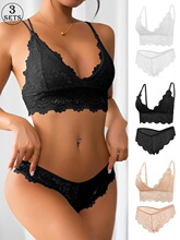 C 13665 Lace Bra and Panty Set ��˿������װ ŷ���羳����ѷ��