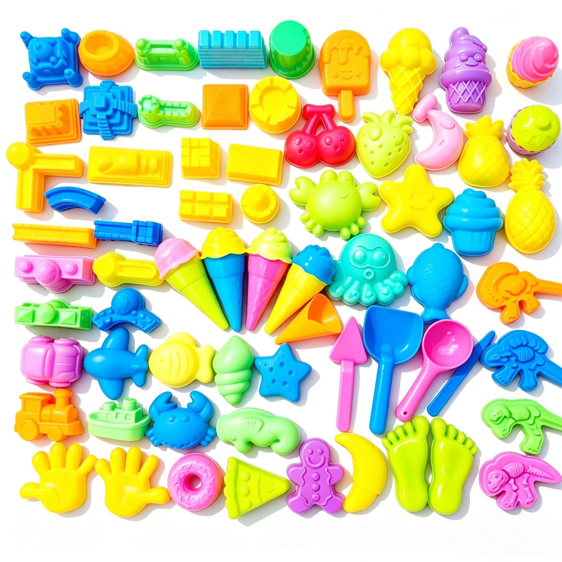 Venta directa de fábrica, juguetes espaciales para niños, moldes de arena, accesorios de barro de color, modelos, arena engrosada, herramientas de arena al por mayor