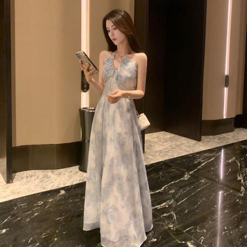 【High-Quality Four-Way Stretch Dress】2025 Summer Elegant Fashion High-End Sense Simple French Minority Skirt