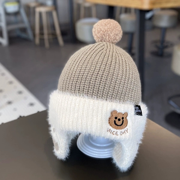 Gray Ka [Bear Claw Ear Protector Hat]