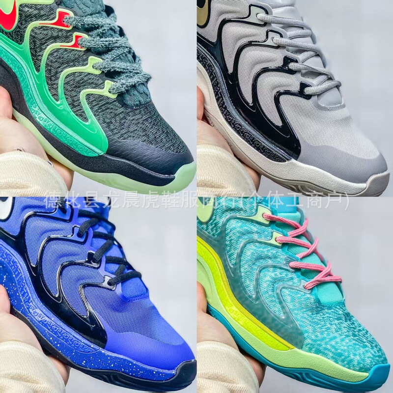 Putian Zoom Durant 17 Generation Basketball Shoes Low-top Men's Outdoor Casual sneaker Retro Breathable Running Shoes