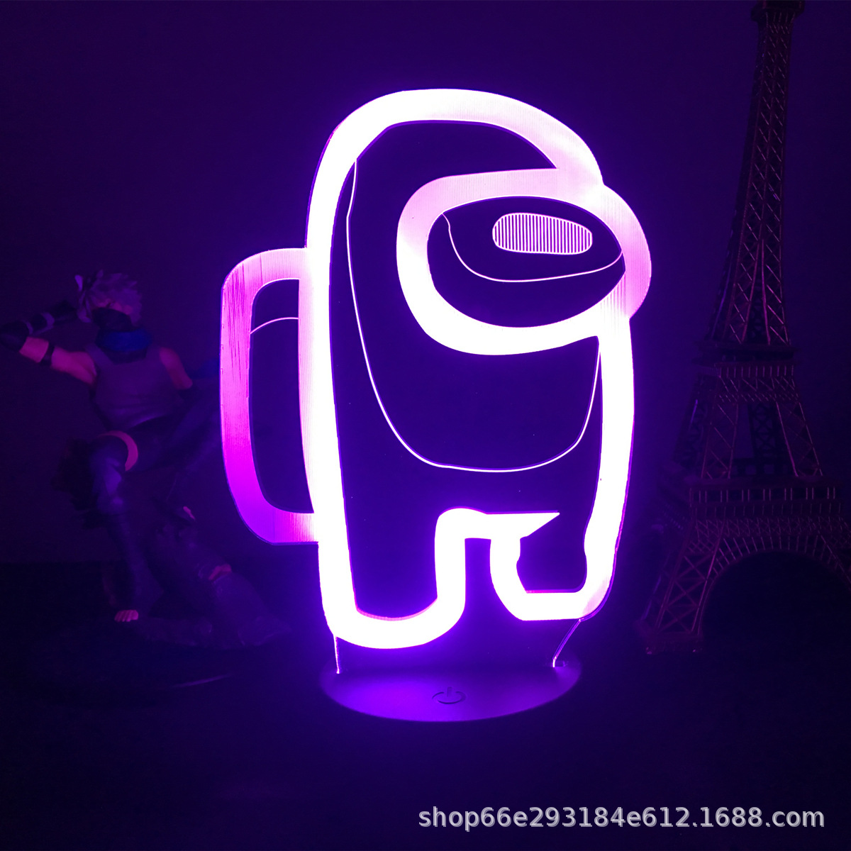 Among Us Game Series 3D Night Light Led Color Changing Bedroom Decoration Table Lamp Gift Lamp