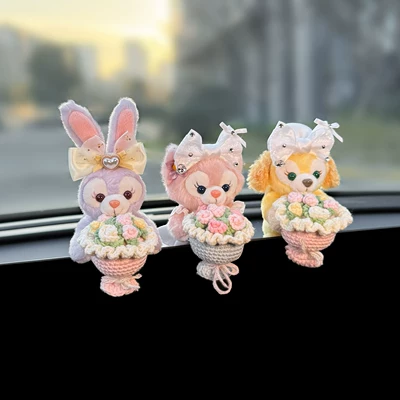 Car ornaments: Car Interior Decoration Cute Female