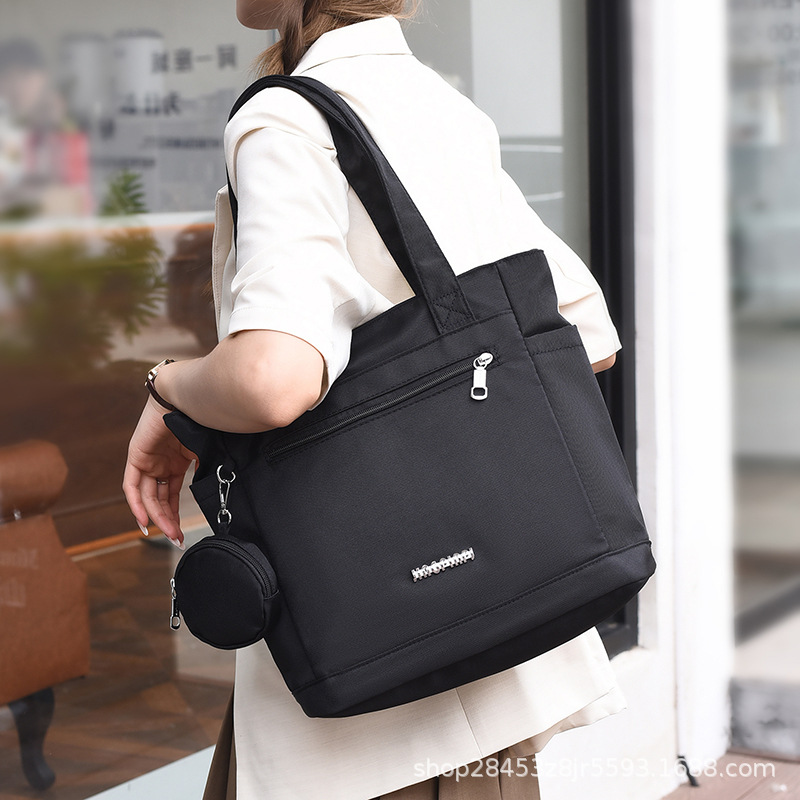 2026 New Nylon Shoulder Bag For Women, Versatile Commuter Tote, Lightweight Fashion Handbag, Crossbody Bag For Moms - Thumbnail 2