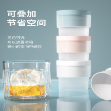 威士忌硅胶圆形冰球模具制作器制冰大号球形冻冰块冰格亚马逊热卖