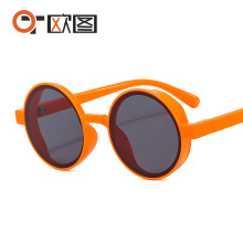 T2992朋克圆框欧美个性机车摇滚太阳镜男女摩登简约风ins运动墨镜