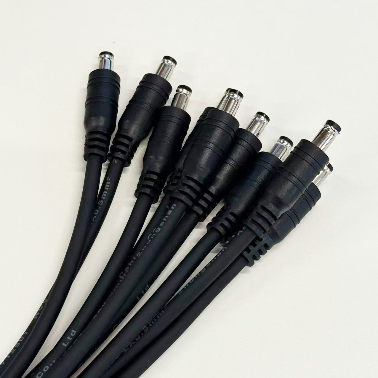 LED灯条连接线DC公头母头灯带连接器电源5.5X2.1DC端子线圆心焊接