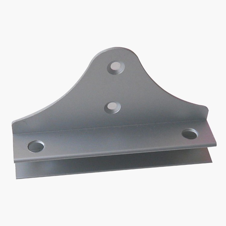 长期供应 衣帽间立柱配件玻璃夹, 展示架配件玻璃夹铝合金