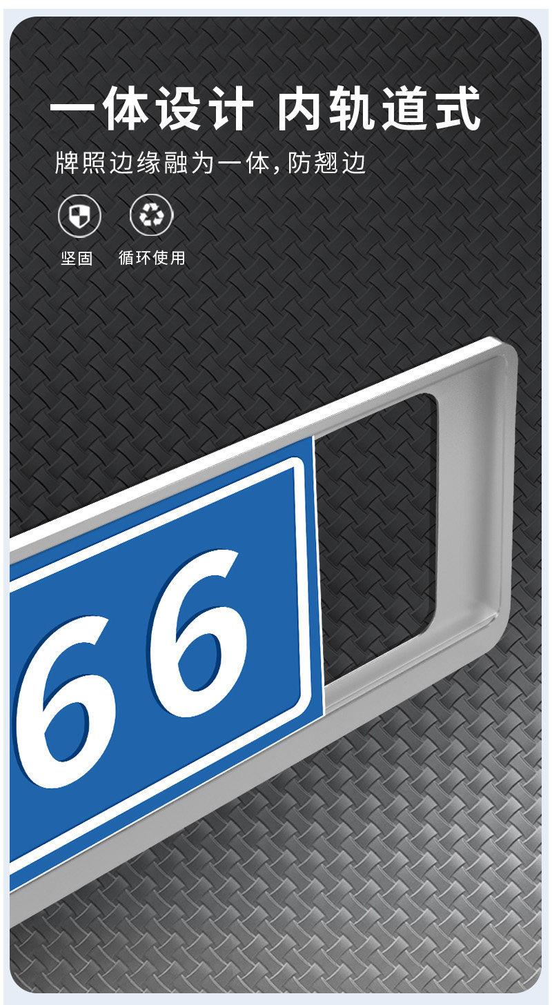 Extreme Fox S/T/T5/S5/Koala license plate protection frame, new energy green license plate frame, anti-theft license plate holder, frame cover