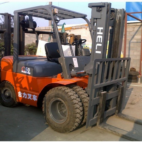 Shanghai para exportación de carretillas elevadoras de segunda mano 345678910 tonelaje completo