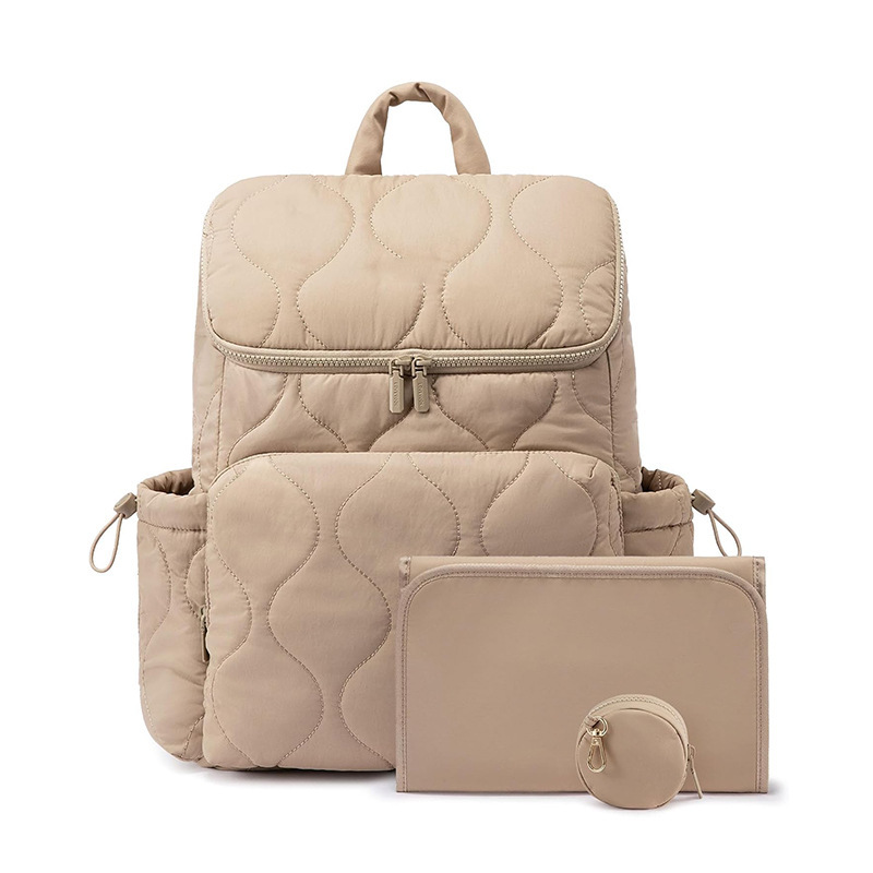 New Diaper Backpack Mummy Bag Lightweight Baby Diaper Bag Baby Bag with Insulated Pocket Diaper Pad Pacifier Bag