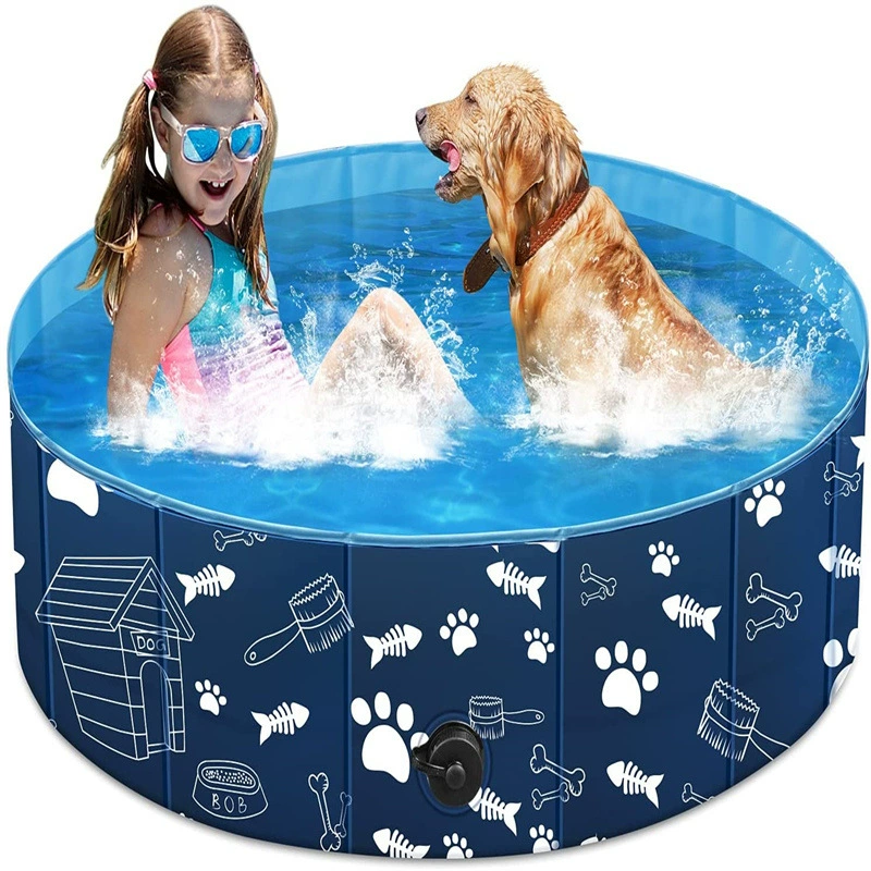 Pet Бассейн Собака Складной Бассейн Любимчика Открытый Складной Бассейн Собака Поставки Pet Вода Играть Игрушки