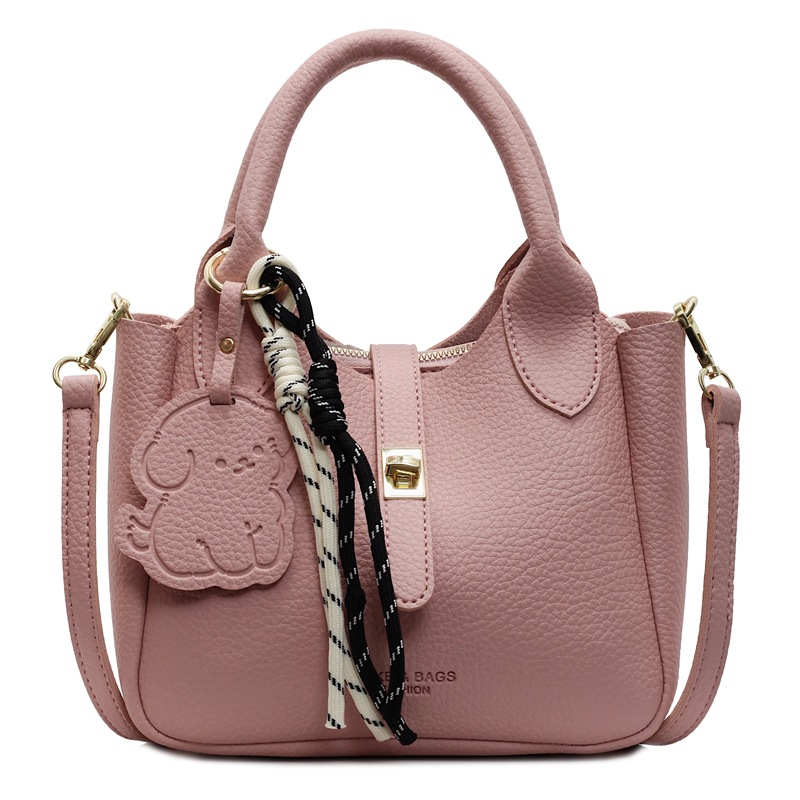 Nicho coreano bolso de cesta de verduras de mano mujer 2025 comercio exterior nueva moda bolso de cubo de moda bolso de hombro universal