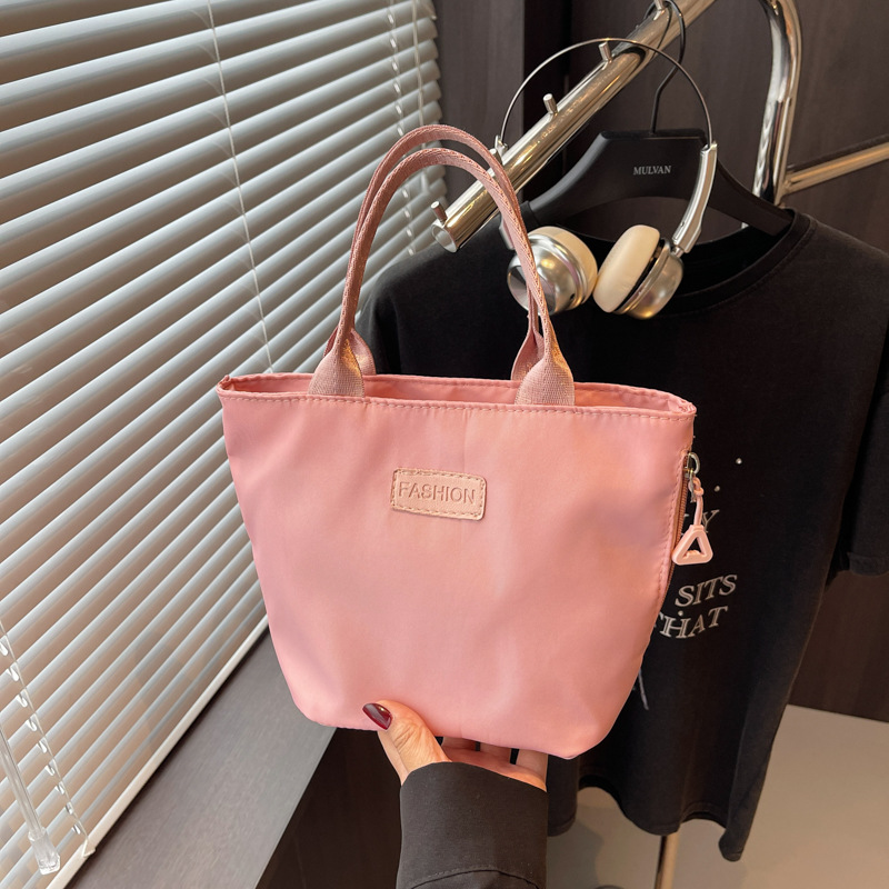 Verano simple y casual bolso pequeño de mano nuevo teléfono móvil bolso cuadrado pequeño bolso de compras todo fósforo bolso de tela ligero image 3