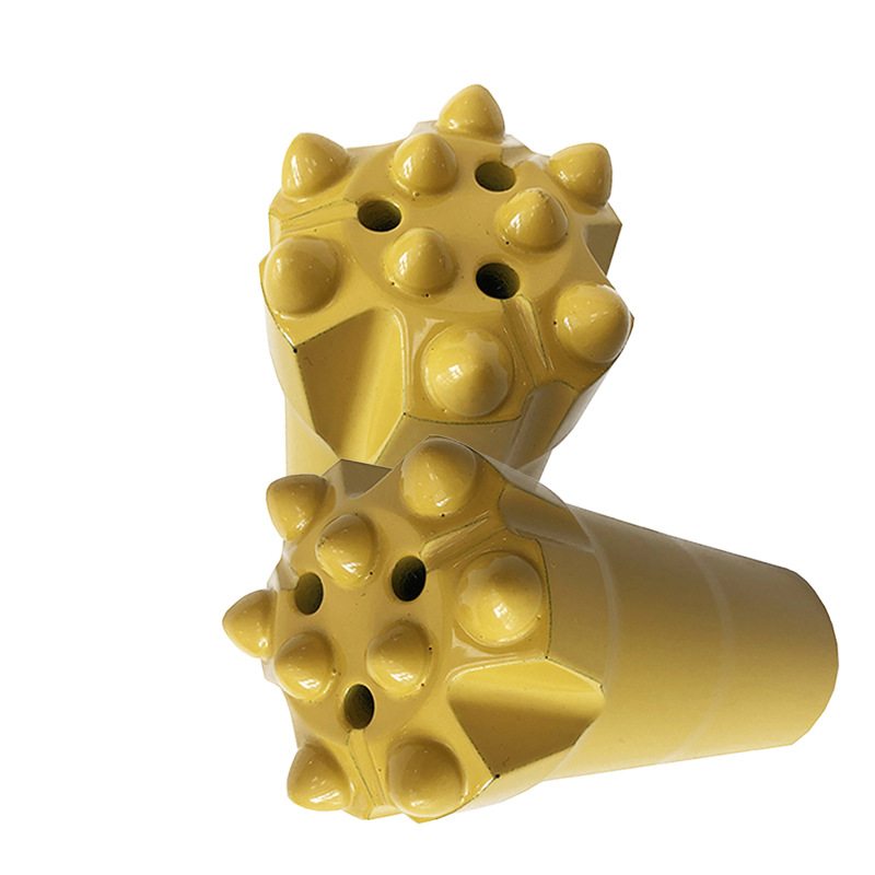 山东45R32台车钻头液压掘进钎杆风钻头型号多欢迎订购