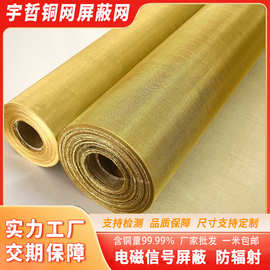 过滤布防辐射电磁屏蔽网高校实验网金属网滤布编织网黄铜网铜丝布