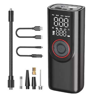 Handheld Electric High-Pressure Tire Inflator: Hava nasosu