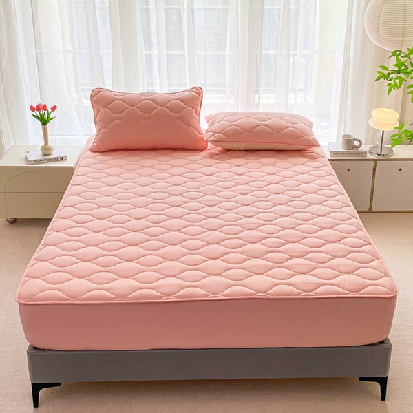 Wave pattern-pink jade