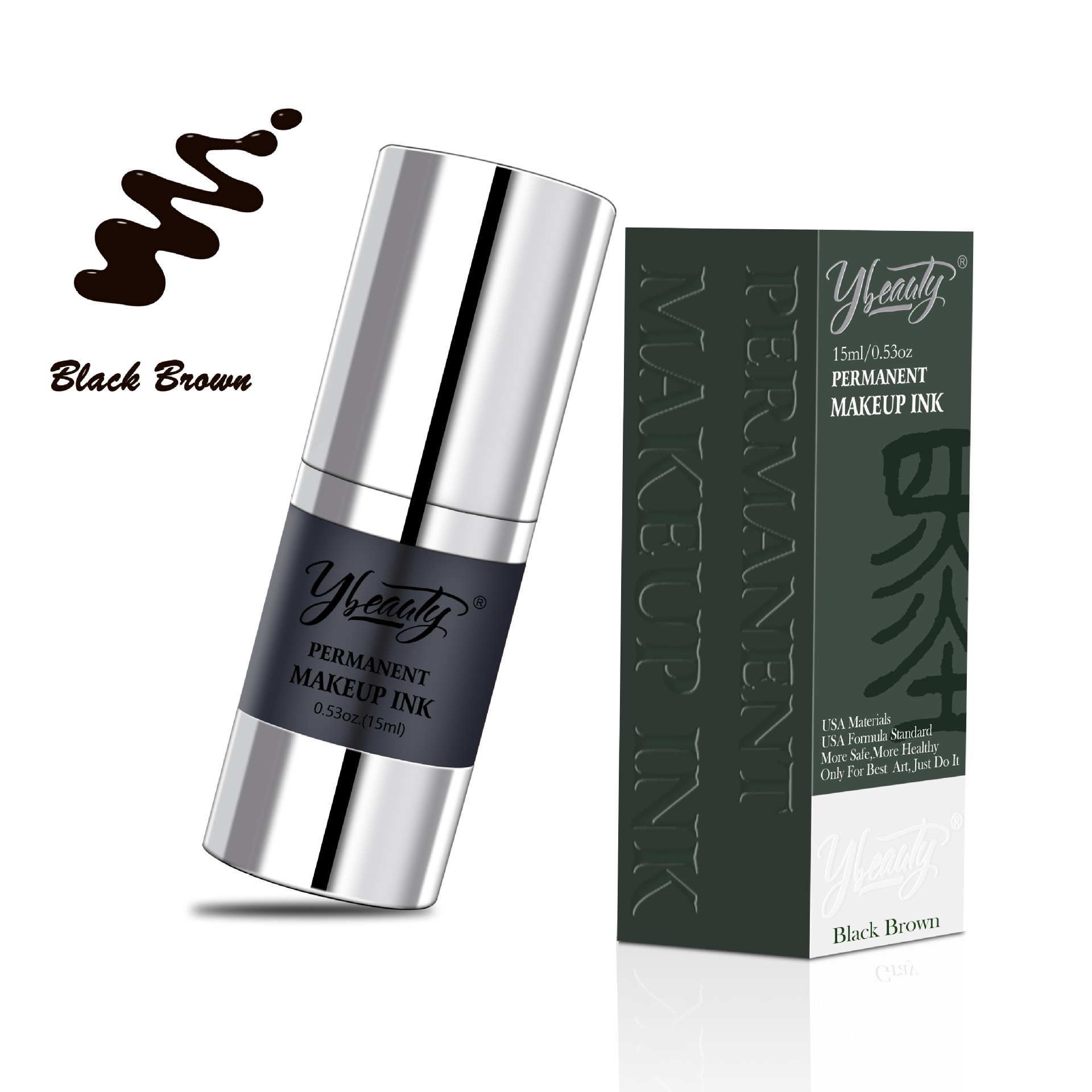 El café negro (black brown)